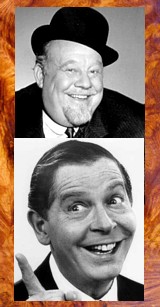 Burl Ives and Milton Berle